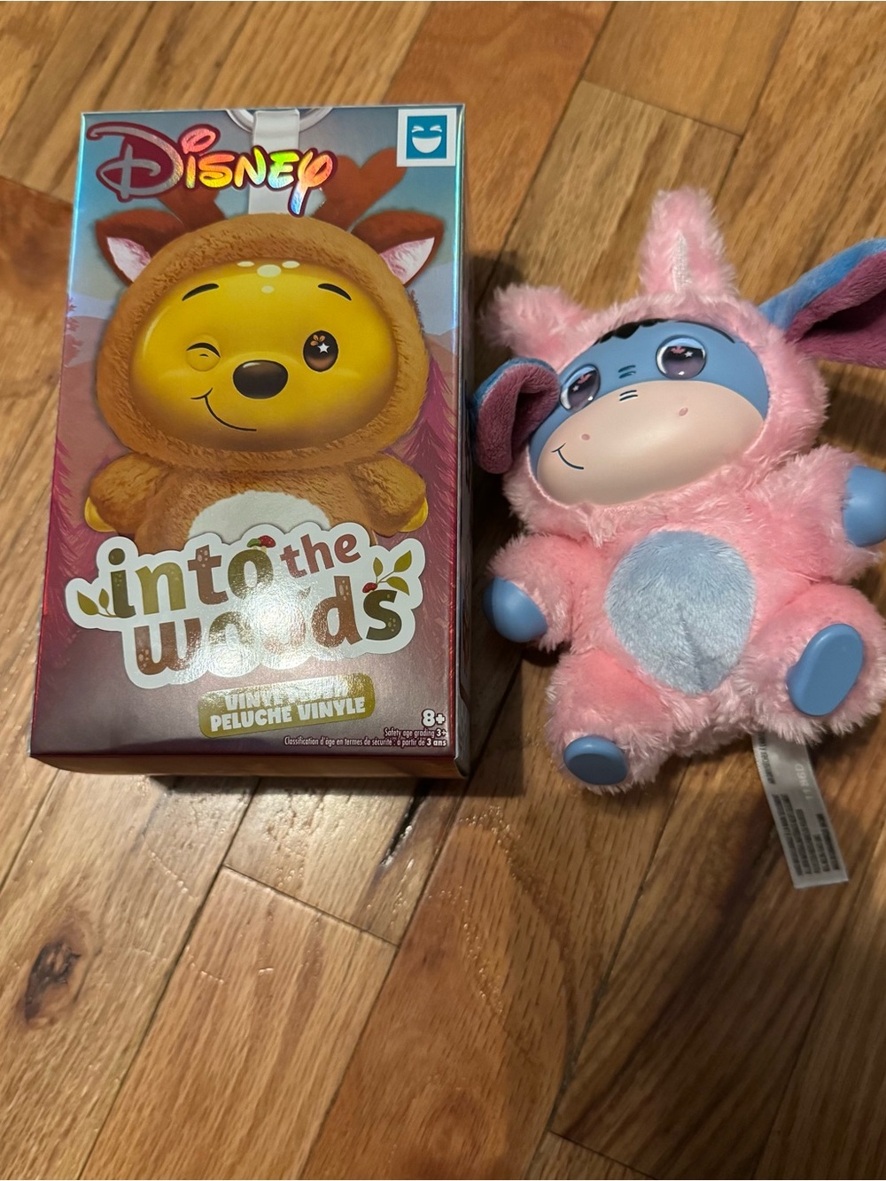 Disney Pink & Blue Into the Woods Plush Eeyore-Style Stuffed Toy